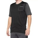 100% Ridecamp ジャージ - チャコール/ブラック - M 40027-00006 100% Ridecamp Jersey - Charcoal/...
