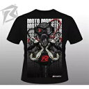 Risk Racing Moto Monster - プレミアム T シャツ - ブラック - L 00309 Risk Racing Moto Monster - Premium T-Shirt - Black - Large 00309