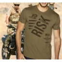 Risk Racing MX Soldier モトクロス T シャツ - ミリタリーグリーン - MXS-M Risk Racing MX Soldier Motocross T-Shirt - Military Green - Medium MXS-M
