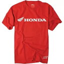 Factory Effex Honda ホリゾンタル T シャツ - レッド - XL 15-88334 Factory Effex Honda Horizontal T-Shirt - Red - XL 15-88334