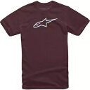 アルパインスターズ エイジレス T シャツ - マルーン/ミスト - XL 1032720309067XL Alpinestars Ageless T-Shirt - Maroon/Mist - XL 1032720309067XL