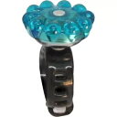 インクレディベル ブリング アジャスタベル ベル - アクアマリン 20BBAQ Incredibell Bling Adjustabell Bell - Aquamarine 20BBAQ