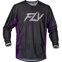 フライ レーシング キネティック メッシュ レイブ ジャージ - ブラック/パープル/シルバー - S 377-310S Fly Racing Kinetic ...