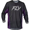 フライ レーシング キネティック メッシュ レイブ ジャージ - ブラック/パープル/シルバー - XL 377-310X Fly Racing Kinetic...