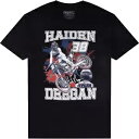 Deegan Apparel ユース 38 T シャツ - ブラック - XL DBTSS3008BLKXL Deegan Apparel Youth 38 T-Shirt - Black - XL DBTSS3008BLKXL
