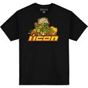 Icon Bugoid Blitz T シャツ - ブラック - M 3030-23652 Icon Bugoid Blitz T-Shirt - Black - Medium 3030-23652