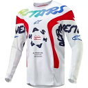 アルパインスターズ 2024 レーサー ハナ ジャージ - ホワイト/マルチカラー - XL 3768324-258-XL Alpinestars 2024 R...