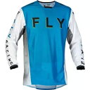 フライ レーシング キネティック メッシュ コア ジャージ - ブルー/ホワイト/ハイビズ - ミディアム 377-314M Fly Racing Kineti...