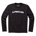 アルパインスターズ ダスター ロングスリーブ プレミアム T シャツ - ブラック - M 12307150010M Alpinestars Duster Long-Sleeve Premium T-Shirt - Black - Medium 12307150010M