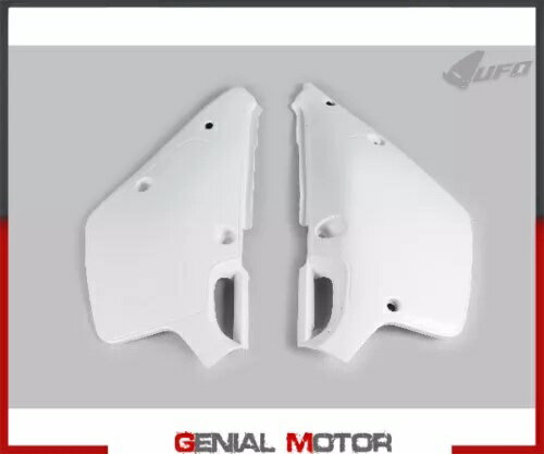 サイドパネル UFO プラスト ヤマハ Yz 125 1991 - 1992 ホワイト YA Side Panels Ufo Plast For Yamaha Yz 125 1991 - 1992 White YA