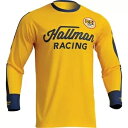 Thor Differ Roosted ジャージ - レモン/ネイビー - 2XL 2910-7125 Thor Differ Roosted Jersey -...