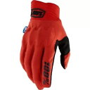 100% Cognito スマート ショック グローブ - レッド - M 10014-00046 100% Cognito Smart Shock Glove...