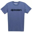 アルパインスターズ ヘリテージ ワード T シャツ - ブルー - XL 12107300672XL Alpinestars Heritage Word T-Shirt - Blue - X-Large 12107300672XL