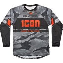 アイコン タイガーズ ブラッド ジャージ - グレー カモ - L 2824-0093 Icon Tiger’s Blood Jersey - Gray Cam...