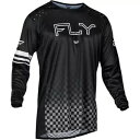 Fly Racing Rayce 自転車ジャージ - ブラック - L 377-050L Fly Racing Rayce Bicycle Jersey - B...
