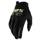 100% メンズ iTrack グローブ ブラック、ミディアム 10008-00006 100% Men's iTrack Gloves Black, Medi...
