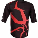 MOOSE MTB ジャージ - 3/4 スリーブ - レッド - Lサイズ 5020-0246 MOOSE MTB JERSEY - 3/4 SLEEVE -...