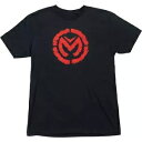 MOOSE フラクチャード T シャツ - ブラック/レッド - 2XL 3030-22762 MOOSE Fractured T-Shirt - Black/Red - 2XL 3030-22762