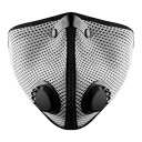 RZ マスク M2.5 メッシュマスク - チタン - M 20757 RZ Mask M2.5 Mesh Mask - Titanium - Medium 20757