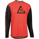 アンサー メンズ Arkon ボールド ジャージ - レッド/ブラック - XS 446858 Answer Men's Arkon Bold Jersey -...