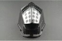 スモークリア LED テールライト ウインカー付き ヤマハ XJ6 DIVERSION FZ6R 2009-2017 Smoke Rear LED Tail light with Turn Signals YAMAHA XJ6 DIVERSION FZ6R 2009-2017