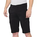100% Ridecamp ショーツ - ブラック - サイズ 34 42401-001-34 100% Ridecamp Shorts - Black - Size 34 42401-001-34
