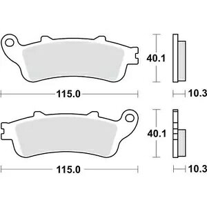 SBS LS ブレーキパッド - GL 1800 - 880LS 880LS SBS LS Brake Pads - GL 1800 - 880LS 880LS
