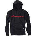 Factory Effex Honda ホリゾンタル プルオーバー - ブラック - L 15-88372 Factory Effex Honda Horizontal Pullover - Black - Large 15-88372