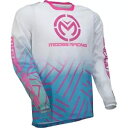 Moose Racing サハラ ジャージ - ピンク/ブルー/ホワイト - M 29107956 Moose Racing Sahara Jersey - P...