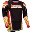 Moose Racing アグロイド オートバイ レース ジャージ - レッド/イエロー/ブラック - L 2910-7392 Moose Racing Agr...
