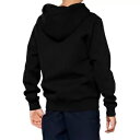 100% YOUTH オフィシャル ジップ パーカー - ブラック - M 20033-00001 100% YOUTH OFFICIAL ZIP HOODIE - BLACK - MEDIUM 20033-00001