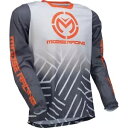 Moose Racing サハラ ジャージ - グレー/オレンジ - XL 29107939 Moose Racing Sahara Jersey - Gray...