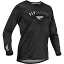 フライ レーシング パトロール ジャージ - ブラック/ホワイト - S 376-650S FLY RACING Patrol Jersey - Black/W...