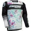 Moose Racing サハラ モーターサイクル レース ジャージ - ブラック/ホワイト - L 2910-7440 Moose Racing Sahara...