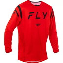 フライ レーシング キネティック センター ジャージ - レッド/ブラック - XL 378-522X Fly Racing Kinetic Center Je...