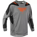 フライ レーシング キネティック シンボル ジャージ - グレー/オレンジ/ブラック - 2XL 378-4222X Fly Racing Kinetic Sy...