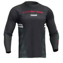 Thor Intense Assist Berm 長袖ジャージ - ブラック/カモ - 2XL 5020-0227 Thor Intense Assist Be...