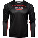 Thor インテンス ジャージ - 長袖 - ブラック/グレー - 2XL 5120-0067 Thor Intense Jersey - Long-Sleev...