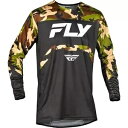 Fly Racing Rayce 自転車ジャージ - ブラック/カモ - M 378-050M Fly Racing Rayce Bicycle Jersey ...