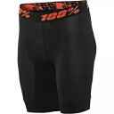 100% ウィメンズ CRUX ライナー ショーツ、ブラック、ミディアム 40050-00001 100% WOMEN'S CRUX LINER SHORTS, BLACK, MEDIUM 40050-00001