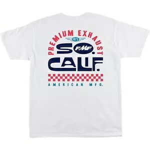 FMF レーシング ルーズ T シャツ - ホワイト - L SP24118910WHTLG FMF Racing Loose T-Shirt - White -..