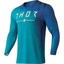 Thor プライム フリーズ ジャージ - アクア/ネイビー - S 2910-7456 Thor Prime Freeze Jersey - Aqua/Nav...