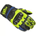 Cortech Revo Sport ST グローブ - ブルー/ハイビズ - L 8394-0112-06 Cortech Revo Sport ST Gloves - Blue/Hi-Viz - Large 8394-0112-06(2)