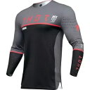 Thor MX-24 プライム エース ジャージ - 2024 コレクション - チャコール/ブラック - 2XL 2910-7663 Thor MX-24 P...