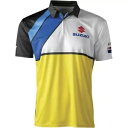 Factory Effex スズキ チーム ピット シャツ - ホワイト/イエロー - L 23-85404 Factory Effex Suzuki Team Pit Shirt - White/Yellow - Large 23-85404