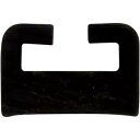 ブラック交換用スライド - UHMW - プロファイル 10 - 長さ 44.00 インチ 10-4400-0-01-01 Black Replacement Slide - UHMW - Profile 10 - Length 44.00" 10-4400-0-01-01