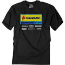 FACTORY EFFEX SUZUKI 2021 レースウェア Tシャツ ブラック、ミディアム 24-87422 FACTORY EFFEX SUZUKI 2...