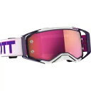 Scott Prospect ゴーグル - パープル/ピンク、ピンク Chrome Works レンズ付き 272821-2880340 Scott Prospect Goggles - Purple/Pink with Pink Chrome Works Lens 272821-2880340(2)