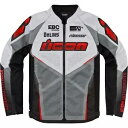 アイコン フーリガン ウルトラボルト ジャケット - グレー/レッド - S 2820-5540 ICON HOOLIGAN ULTRABOLT JACKET ...