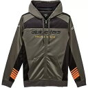 アルパインスターズ セッション II ジップアップ パーカー - チャコール/ブラック - M 1230531001810M Alpinestars Session II Zip-Up Hoodie - Charcoal/Black - Medium 1230531001810M